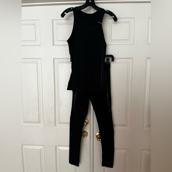Reebok X Victoria Beckham VB statement tights & tank set M - Picture 2 of 9